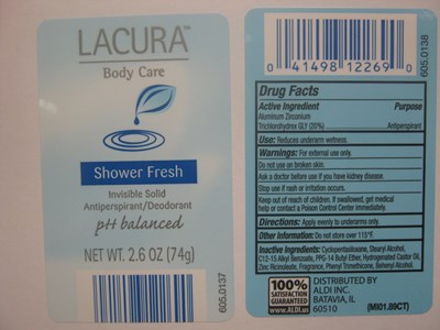 LacuraInvisibleSolidShowerFresh.jpg LacuraInvisibleSolidShowerFresh Label - LacuraInvisibleSolidShowerFresh