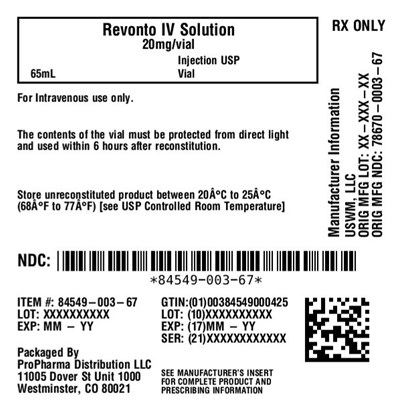 label - 84549 003 67