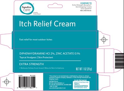 image-01.jpg Signature Care Itch Relief Cream Image 1 - image 01