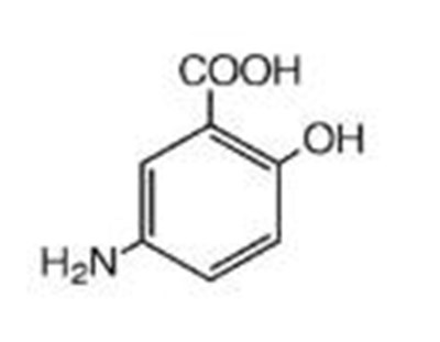 mesalamine-suppositories-01.jpg The structural formula for mesalamine 1000 mg suppositories for rectal use is mesalamine, also known as mesalazine or 5-aminosalicylic acid (5-ASA). Chemically, mesalamine is 5-amino-2-hydroxybenzoic acid, and is classified as an anti-inflammatory drug. Each mesalamine rectal suppository contains 1000 mg of mesalamine (USP) in a base of Hard Fat, NF. - mesalamine suppositories 01