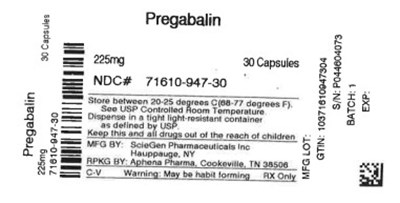 Label (71610 0947 30)