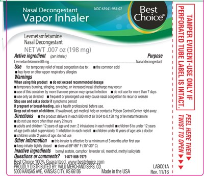 Principal Display Panel (15 mg Inhaler Label)