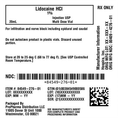 Label (84549 276 01)