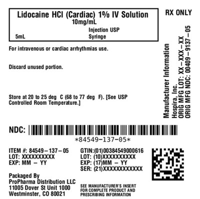 Label (84549 137 05)