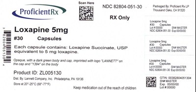 82804-051-30 (Loxapine Capsules Usp 2)