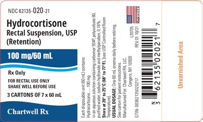Hydrocortisone Rectal Suspension Usp Label 3 7 60ml