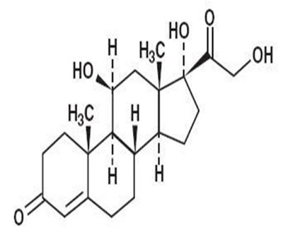 Chemical Structure (Hydrocortisone Rectal Suspension Usp Structure)