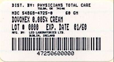 Image Of 60 G Package Label (4725)