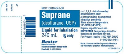 Suprane Representative Container Label - image 05