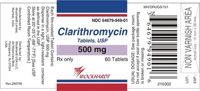 500 mg Label (Clarithromycintab M Figure 04)