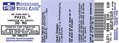 Image Of 30 mg Package Label (3526)