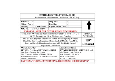 guaifenesin - guaifenesin