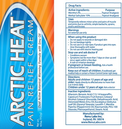 ArcticHeat_RenuLabs_Label_F.jpg ARCTIC HEAT tm - ArcticHeat RenuLabs Label F