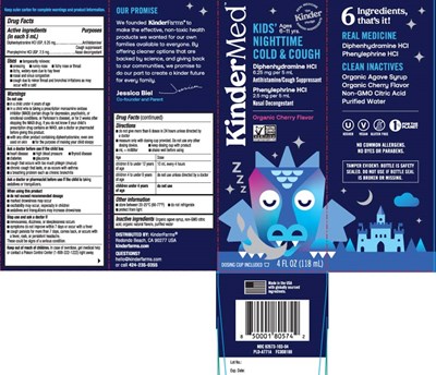Diphenhydramine HCl Usp, 6.25 mg, Phenylephrine HCl Usp, 2.5 mg (Childrens Nighttime Cough And Cold Cherry Flavor 1)