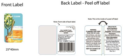 Image Of Bottle Label (523)