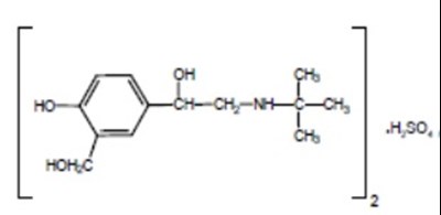 Structure (Albuterol Structure)