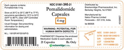 PRINCIPAL DISPLAY PANEL - 4 mg Capsule Bottle Label - pomalidomide 07