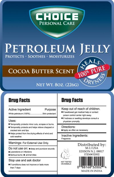 petroleum-jelly-03.jpg PRINCIPAL DISPLAY PANELCHOICE PERSONAL CAREPETROLEUM JELLYCOCOA BUTTER SCENT - petroleum jelly 03