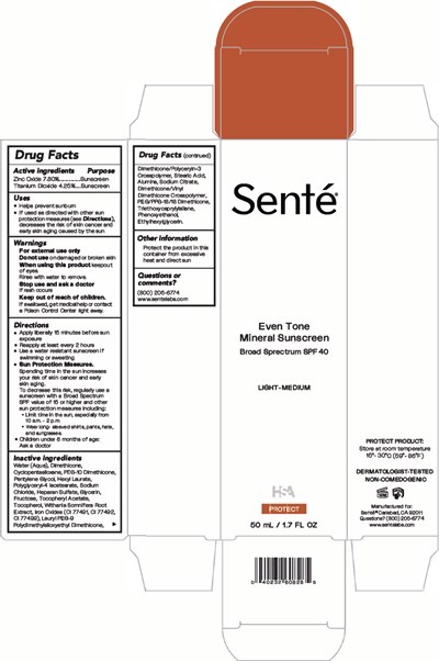 even-01.jpg PRINCIPAL DISPLAY PANEL - 50 mL Tube Carton - even 01