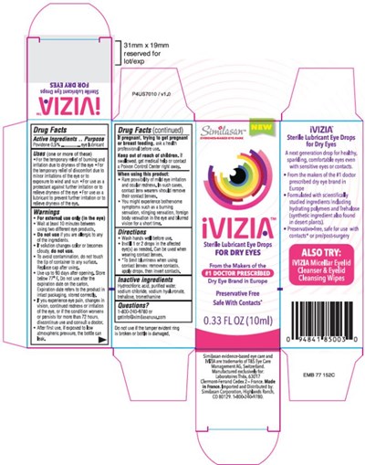 Iviziasterile Lubricant Eye Dropsfor Dry Eyes0.33 Fl Oz (10ml) (Ivizia Dry Eye Drops 10ml 01)