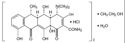 Chemical Structure (Doxycycline 01)