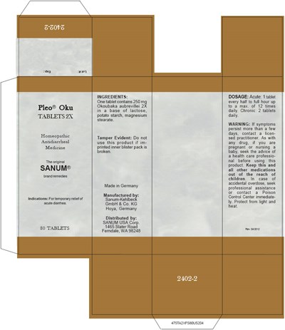 pleo-oku-01.jpg PRINCIPAL DISPLAY PANEL - 80 Tablet Carton - pleo oku 01