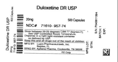 Label - 71610 0957 74