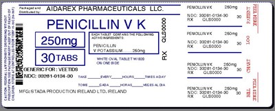 IMAGE LABEL - penicillin vk pot tab 250mg 500mg for stada 2