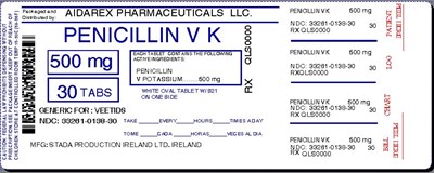 Image Label (Penicillin Vk Pot Tab 250mg 500mg For Stada 3)