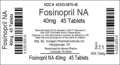 Bottle Label 40mg (43353 870)