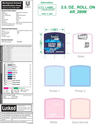 Men Roll On Extra Fresh Front Label (68782869 0 Mech Suave Extra Fresh Fl 2.7oz Pr Lr Page 0001)