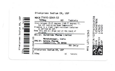 Bottle Label 500 mg (71610 0249 53)