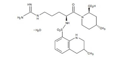 Arg chem structure - argatroban injection   novaplus 1