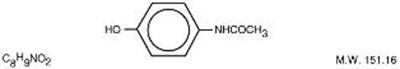 Structural Formula (Butalbital Acetaminophen Caffeine Tablets 2)
