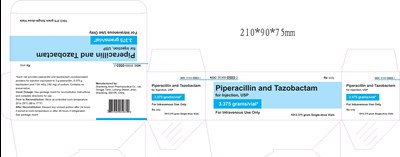 piperacillin-and-tazobactam-6.jpg PRINCIPAL DISPLAY PANEL - 3.375 Gram Vial Carton - piperacillin and tazobactam 6