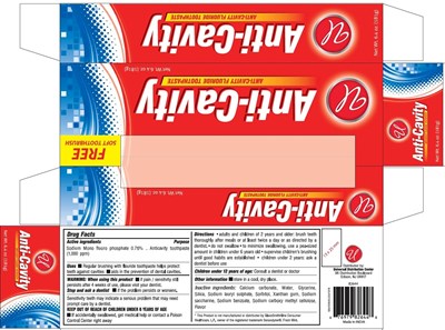 Label (Anti Cavity)