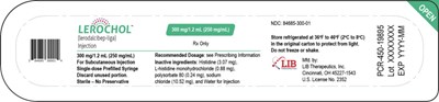 Principal Display Panel – 300 mg/1.2 mL Tray Label (Ler00 0001 24)
