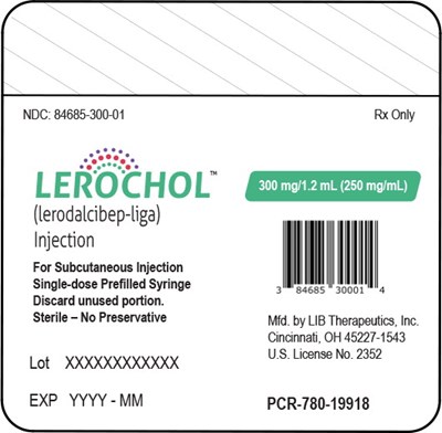 Principal Display Panel – 300 mg/1.2 mL Prefilled Syringe Label (Ler00 0001 25)