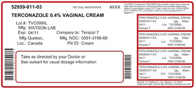 Terconazole Vaginal Cream 3-day Regimen (Full Panel of Carton (Manati))