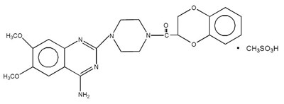 doxazosin mesylate structural formula - 426f6918 7705 4988 a875 823196f43859 01