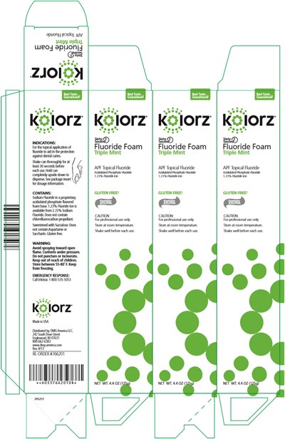 kolorz-08.jpg PRINCIPAL DISPLAY PANEL - 125 g Can Carton - Triple Mint - kolorz 08