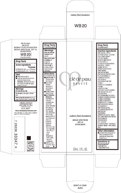 cle-de-peau-12.jpg Principal Display Panel - 30 mL Tube Carton - WB20 - cle de peau 12
