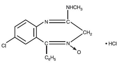 Chemical Structure (Chlordiazepoxide 01)