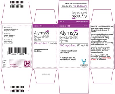 Valorum-400mg Carton (Alymsys Bevacizumab Maly Injection 10)