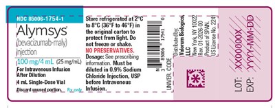 Valorum-100mg Label (Alymsys Bevacizumab Maly Injection 7)