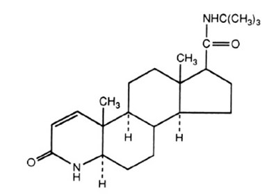 finasteride-structure - finasteride structure