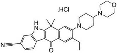 Chemical Structure - alecensa 01
