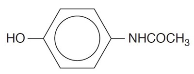 Acetaminophen-structure (Ba 02)