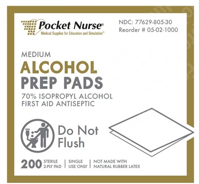 Pocket Nurse Swab - Images NDC 77629-805
