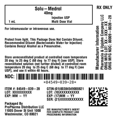 Label (84549 039 28)